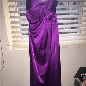Purple Flirt Maxi Dress Formal